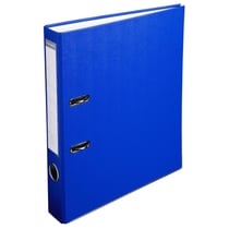 Classeur à levier polypropylène dos de 50mm - A4 - Bleu - x 20 - Exacompta