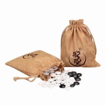 Pierres de Go Wilson Jeux 360 pierres biconvexes blanches et noires