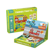Coffret magnétique Transports 58 pcs - Mideer