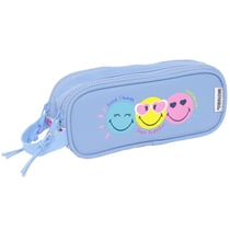 Trousse rectangulaire Smiley World Heureux 21 CM - 2 compartiments