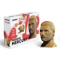 Cartonic® Sculpture-Puzzle 3D carton - Freddie Mercury