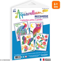 Recharge Aquarellum Junior - Dans le parc - 4 tableaux