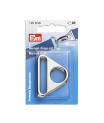 Lot de 2 Anneaux Triangulaire Metal 40 mm - Prym Argenté