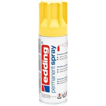 Bombe de peinture acrylique permanent Edding 5200 jaune mat