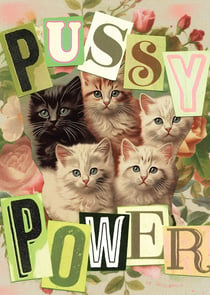 Puzzle Mini 99 pièces - Pussy Power