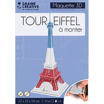 Graine Créative - Maquette 3D Mousse Tour Eiffel