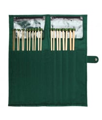 Set aiguilles à tricoter Bamboo 33 cm - Knitpro taille n°8220