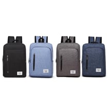 Sac À Dos Ordinateur Multifonction Étanche Pour École Et Travail Gris YONIS