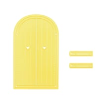 Matrice de découpe Nellie's Choice - Motif porte - 6,4 x 10,6 cm