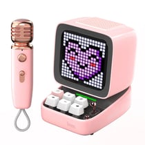 Enceinte sans fil Divoom Ditoo rose bluetooth