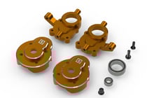 Ensemble de broches de direction portique en aluminium (orange) HP161160