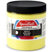 Encre acrylique jaune pour sérigraphie - Speedball