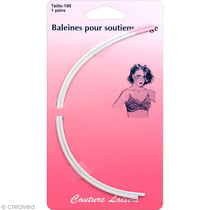 Baleines soutien-gorge - Taille 100 - 21 cm - 1 paire