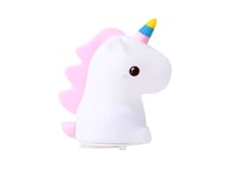 Veilleuse bébé licorne blanche