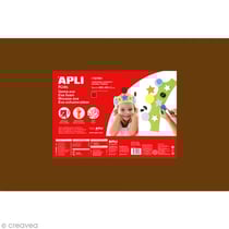 Mousse EVA thermoformable 40x60 cm Marron