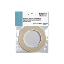 Ruban adhésif double face transparent 12mm - ARTEMIO