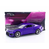 Véhicule miniature de collection - Chevrolet Camaro ZL1 1LE 2024 - Échelle 1/24 - Violet - Jada Toys
