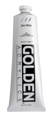 Peinture Acrylic HB Golden I 150ml Blanc Zinc