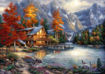 Puzzle 500 pièces - Chuck Pinson - Space For Reflection - Grafika
