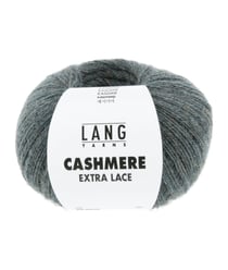 Pelote CASHMERE EXTRA LACE exceptionnelle à tricoter - 25gr- Lang Yarns : Une laine d’exception, douce et luxueuse 0210 Gris