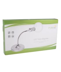 Loupe sur Table avec Éclairage LED Purelite – Pour un Travail de Précision et un Confort Visuel Inégalé Vert