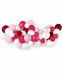 Kit 50 ballons - rose