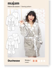 Patron couture peignoir Duchesse
