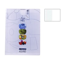 Cahier de travaux pratiques - 24x32(cm) - 96 pages - couverture en polypro - sans spirale - Clairefontaine - Calligraphe