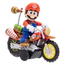 Super Mario Galaxy, le film - Figurine Mario avec Moto à Rétrofriction 6 cm