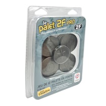 Jeu de 12 palets bretons + 1 maître en fonte GS, n° de 1 à 6 - Cadetel