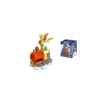 Le Petit Prince - Figurine Le Petit Prince et ses amis dans le train 8 cm