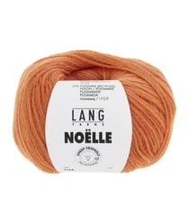 Pelote de laine à tricoter NOËLLE - Lang Yarns 59 Orange