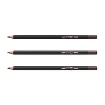 Crayon de couleur POSCA - KPE200 MF - Marron foncé - Lot de 3