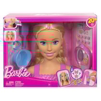 Tete a coiffer barbie chevelure blonde et accessoires - color reveal - mattel - jfg81