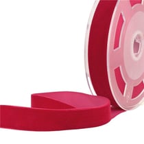Bobine 10m Velours haute densité rouge hermes