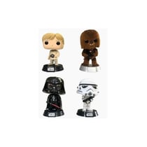 Star Wars - Pack 4 figurines POP! New Classics (FL) 9 cm