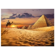 Puzzle coucher de soleil dans le desert 1000 pieces - afrique et savane - educa - 19643