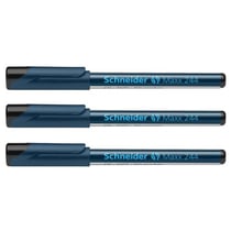 Lot de 3 marqueurs permanents pointe 0,7 mm - SCHNEIDER - Maxx 244 - Noir
