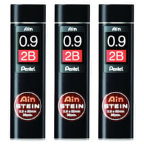 Mine de rechange Pentel - AIN STEIN C279 - 0,9 mm - Dureté 2B - Lot de 3 étuis de 36 mines