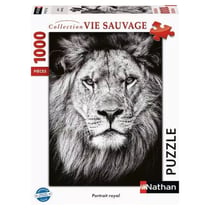 1000p portrait royal noir et blanc - Ravensburger
