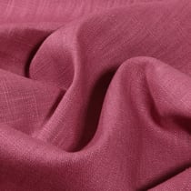 Tissu Ramie Lin uni Terracotta