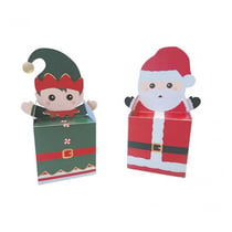Petites boites sweety xmas - PartyPro - Rouge