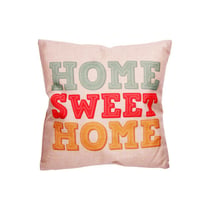 Coussin tendance déco Home Sweet Home 43x43 cm