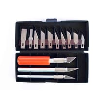 Cutter de précision Coffret 3 couteaux et 13 lames