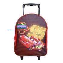 Sac à dos à roulettes 31 cm Disney Cars Rouge - BAGTROTTER
