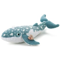 Peluche baleine 42cm - classic aquatique - trudi - 29113