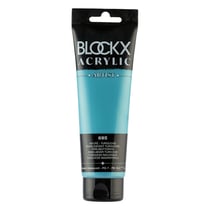 Peinture acrylique - Turquoise nacré - 695 - BLOCKX Artist - Qualité beaux-arts - Tube 120ml