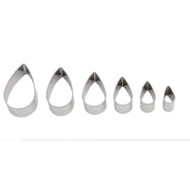 6 emporte-pièces - drop - bijoux - Premo - Sculpey