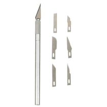 MégaCréa DIY - Cutter de précision 9 cm et 6 lames
