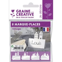 Graine Créative - Marque place Village 8 pièces